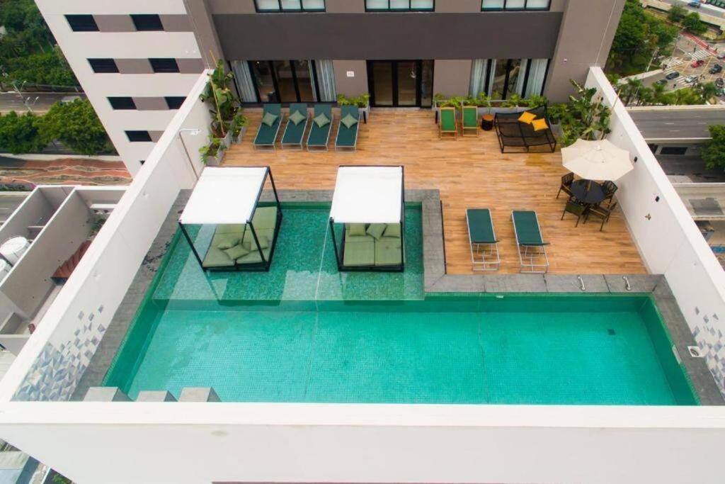 Studioflat Piscina Academia Olimpia Excellent São Paulo